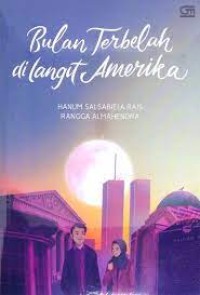 Bulan terbelah di langit Amerika