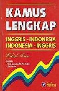 Kamus-Lengkap Inggris-Indonesia, Indonesia-Inggris