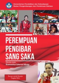 Perempuan pengibar saka