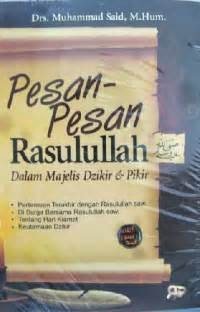 Pesan-Pesan Rasulullah Dalam Majelis Dzikir & Pikir