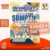 Buku Wangsit Platinum On Jero; Spoiler SBMPTN UTBK TPS dan B. Inggris 2023