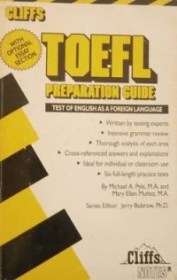 Cliffs TOEFL Preparation Guide