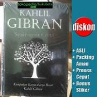 Image of Khalil Gibran 'Syair-syair Cinta'
