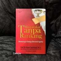 Image of Masyarakat Tanpa Ranking Membangun Bangsa Bersendi Agama