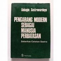 Pengarang Modern Sebagai Manusia Perbatasan