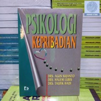 Image of PSIKOLOGI KEPRIBADIAN