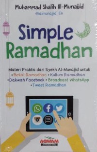 Simple  Ramadhan