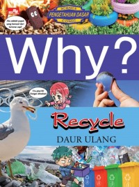 Image of WHY ? RECYCLE : Daur Ulang